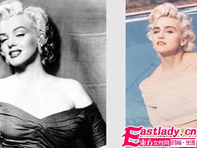 欧美女星都在疯狂复制梦露妆(组图)