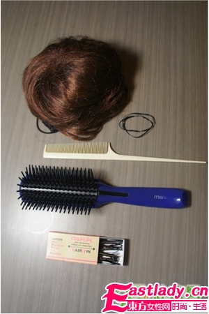 3种日式丸子头扎法 看发量选择