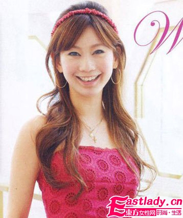 不同的发型适合什么发箍