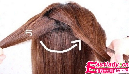 蝎子辫的详细编法步骤图解