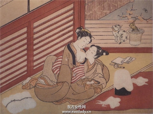 日本春宫图艺术还是色情
