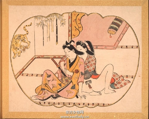 日本春宫图艺术还是色情