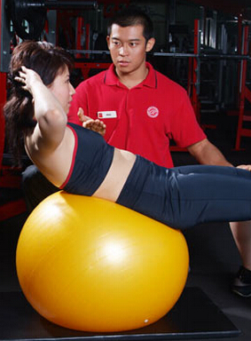 健身球 健身球的经典动作与注意事项