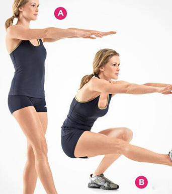 该怎样正确的做下蹲运动 以及它的健身效果