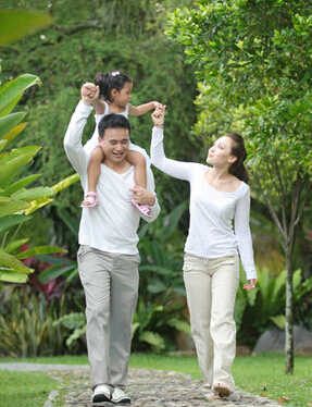 散步的好处 散步锻炼法就连散步都是锻炼