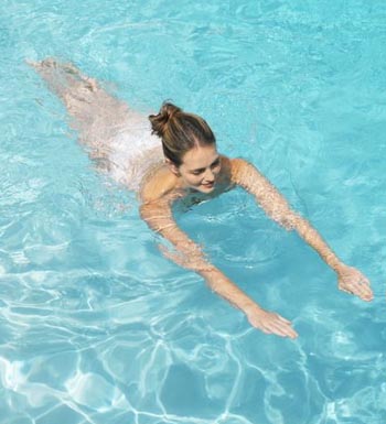 夏日游泳减肥新知 有氧燃脂 享瘦水之威力