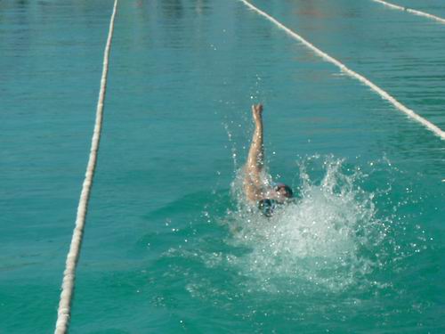 仰泳呼吸 让你游泳不再喝水