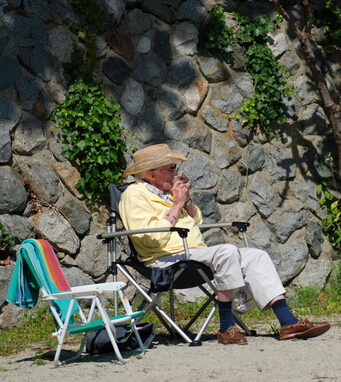 美丽的春天 老人养生千万别做8件事