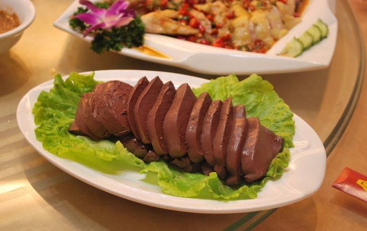 六畜之猪 猪血的做法你都知道吗