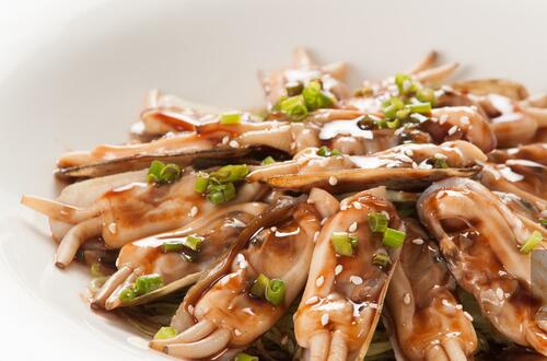 蛏子的营养价值   利尿消肿养阴补虚