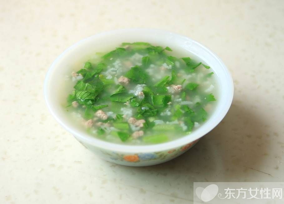 青菜粥的家常做法 让你健康吃出来