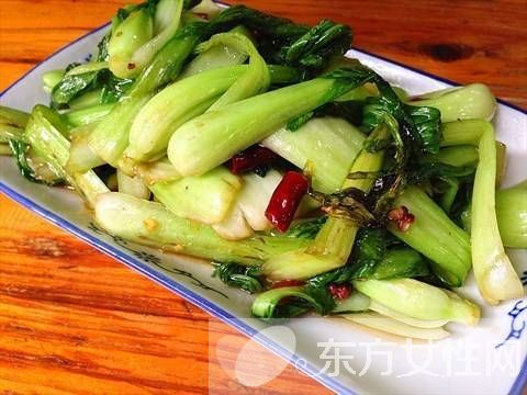 小白菜的家常做法大公开 小白菜还有利于减肥