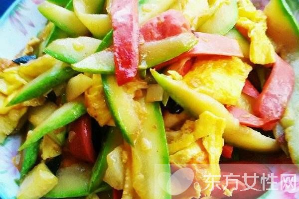 西葫芦炒鸡蛋的做法 两大烹饪技巧需掌握