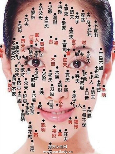 女子脸上有痣代表什么意思