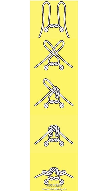 鞋带的24种系法每天你都会有好心情