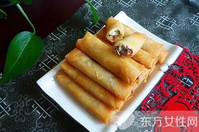 立春的时令佳品 揭密4道春卷的做法