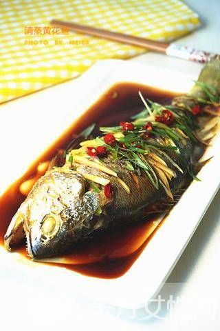 清蒸黄花鱼的家常做法 对食欲不振有良好疗效