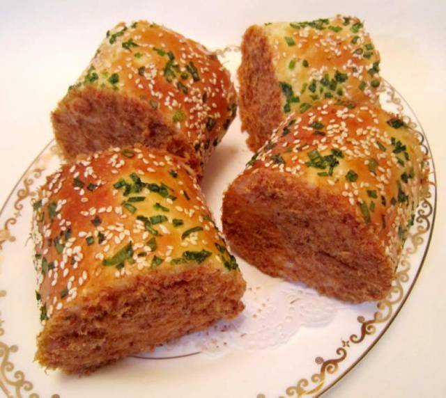 必学 肉松面包卷三种美味做法