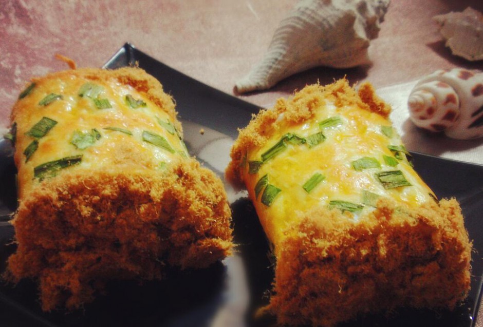 必学 肉松面包卷三种美味做法