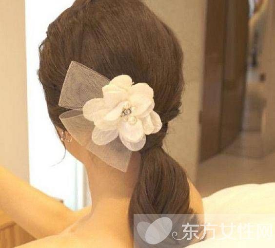 《蓝色海洋的传说》全智贤同款新娘发型推荐