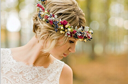 短发新娘造型也很美 不信你瞧瞧