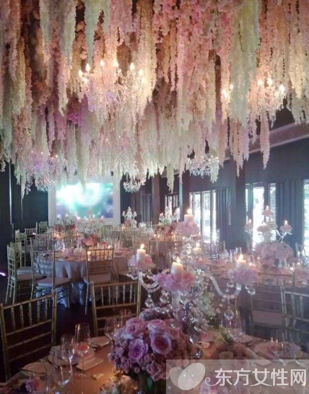 开启明星婚礼模式 你更喜欢那种梦幻婚礼类型呢