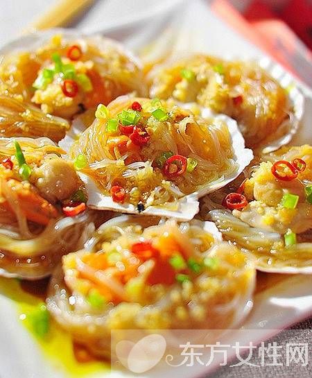 蒜蓉粉丝蒸扇贝做法 肉嫩多汁营养又美味