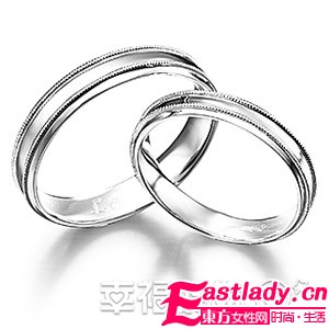 钻戒流行趋势 2010情侣最爱钻戒欣赏