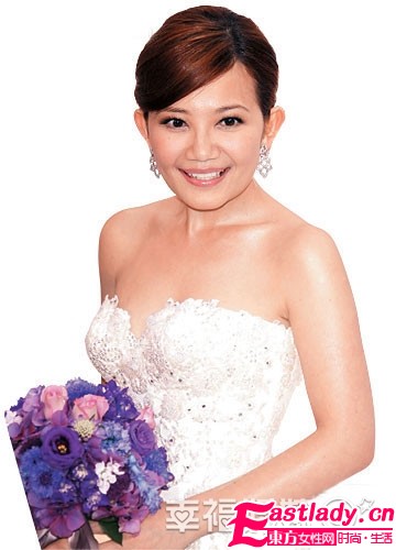 清新 优雅 纯洁 盘点明星新娘的完美裸妆