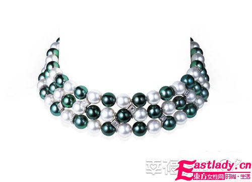 纯洁优雅 时尚珍珠扮靓冬日新娘