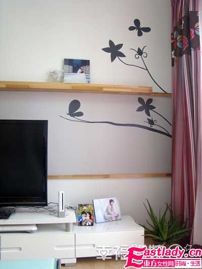 花与圆 75平婚房完美装修大揭秘