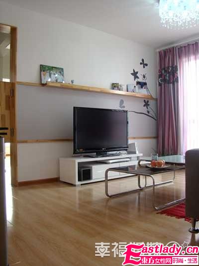 花与圆 75平婚房完美装修大揭秘