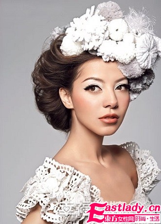 冬日新娘美妆 净色的浪漫温暖