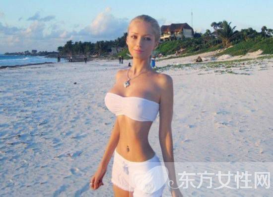乌克兰真人芭比瓦莱里娅 素颜整容前照片曝光