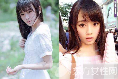 4000年第一美女鞠婧祎 整容前后照对比吓哭你