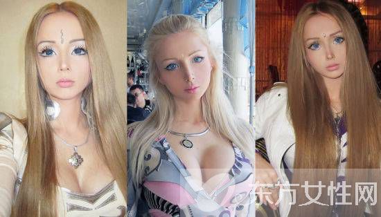 乌克兰真人芭比瓦莱里娅 素颜整容前照片曝光