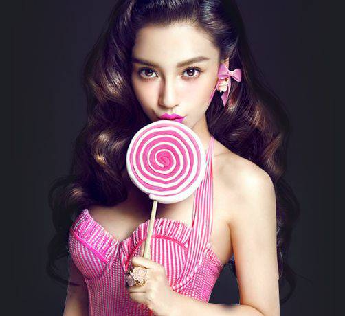 杨颖不雅睡样照片曝光 杨颖整容前后照流出大方承认整容