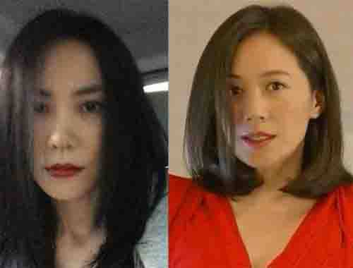 王菲红唇照撞脸俞飞鸿 网友惊呼 傻傻分不清