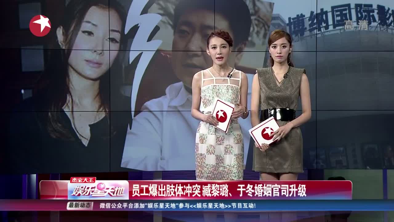 揭于冬臧黎璐离婚原因 于冬前妻臧黎璐个人资料