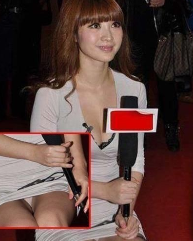 柳岩的胸被强摸图片曝光 柳岩走光图片大合集