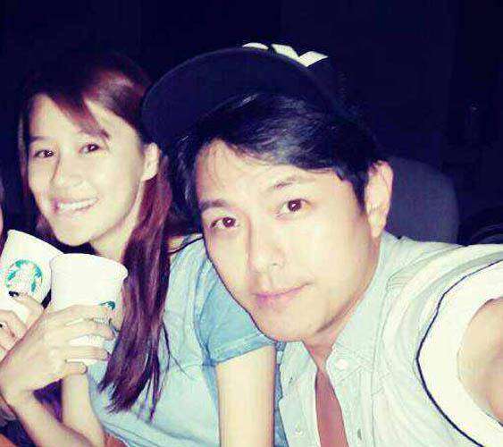 黄翠如与未来老公萧正楠秀恩爱 洗脱小三嫌疑