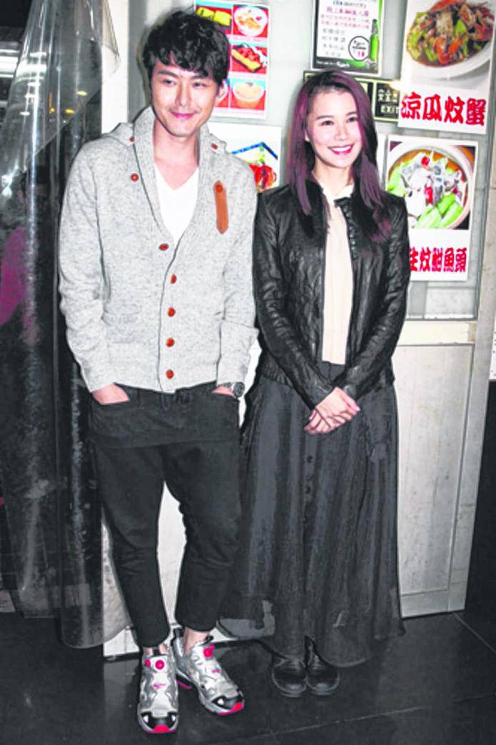 黄翠如与未来老公萧正楠秀恩爱 洗脱小三嫌疑