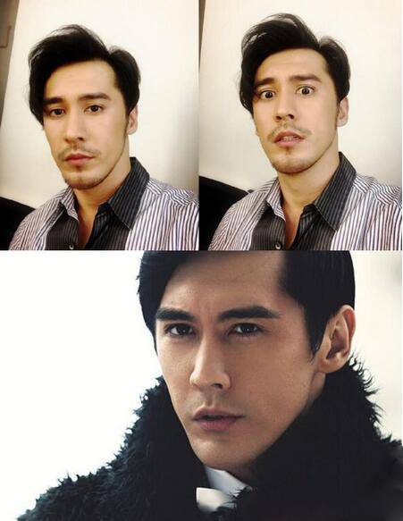 张伦硕真的喜欢钟丽缇 曝张伦硕整容前后对比照