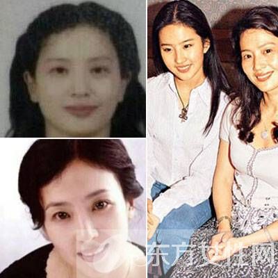 刘亦菲妈妈年轻照片 刘亦菲个人资料