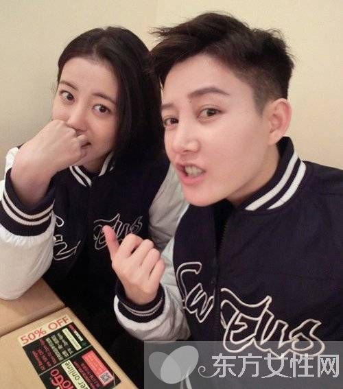 李溪芮整容对比照 李溪芮与友人亲密合照性取向遭质疑