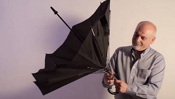 撑了3500年的伞 颠覆传统的反向折叠伞