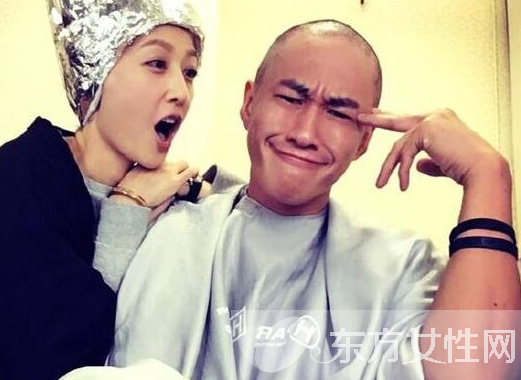 何润东被娇妻剃光头 自嘲刚结婚就要出家了