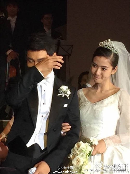 黄晓明与Angelababy结婚誓词 让人羡慕又感动