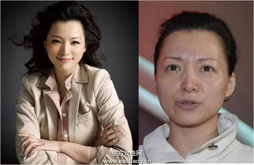 毁三观 明星卸妆后似大妈