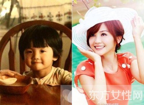 女明星小时候的照片 你能猜出几个